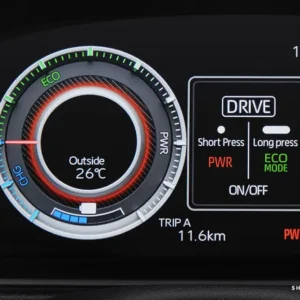 Endearing Drive Mode (ECO, Normal, Power) (All S Type) Choose your driving style according to your need with the adjustable drive mode.