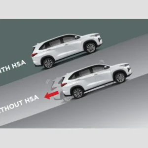 Hill Start Assist (All Type)
Prevents the vehicle from rolling back on steep hills.