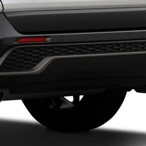 Robust Rear Bumper Feel a thrilling experience with a tough yet luxurious design in every corner you go with the Dark Gray Metallic Rear Bumper for a bold impression.