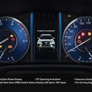 Complete Information In Integrated MID (All Type) Enrich your journey with integrated MID and an advanced odometer that provide car information at your fingertips.