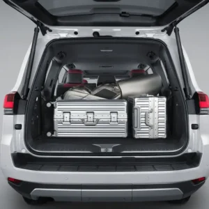 New Expansive Luggage Room Take your equipment more than ever before, as The All-New Land Cruiser provides you with a more capacity luggage room to place when you want to go or take it away. (All Type)