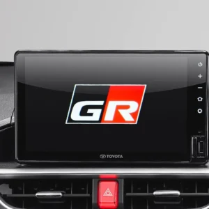 New GR 9" Head Unit (All 1.0T GR Sport Type) A vast array of entertainments with GR DA opening logo to enhance your enjoyable driving experience.