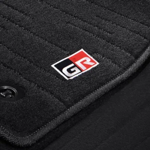 New GR Floor Mat (GR Sport Type) The delicate GR Floor Mat to welcome you on every sporty journey that you take.