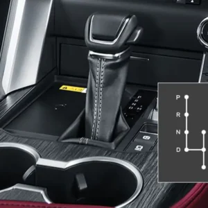 New Transmission The change gear shift comes with new design, from a gate or zigzag type to straight line models with the objective to convey a convenient driving experience. (All Type)